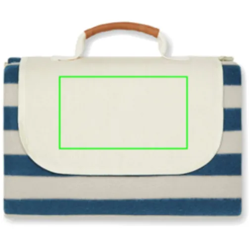 Manta picnic mediana VINGA Alba GRS RPET