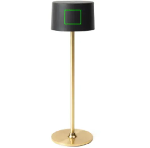 antracita Lámpara de mesa VINGA Nauro RCS de ABS reciclado