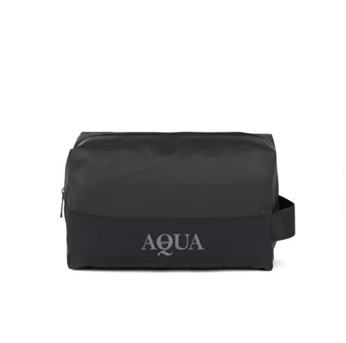 negro Neceser VINGA Livorno poliéster reciclado GRS