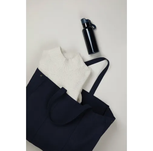 azul marino Gran bolsa VINGA Hilo lona reciclada AWARE™