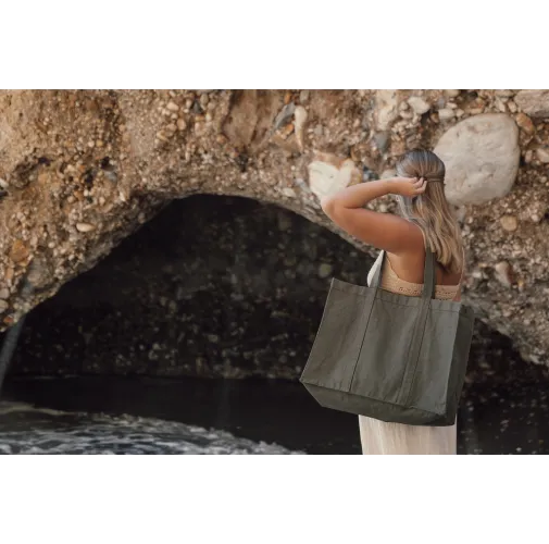 verde Gran bolsa VINGA Hilo lona reciclada AWARE™