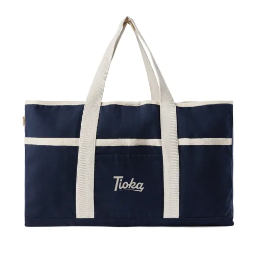 azul, blanquecino Bolsa de playa VINGA Volonne AWARE™ de lona reciclada