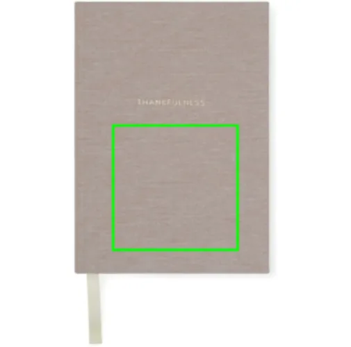 Diario de papel reciclado VINGA Thankfulness GRS