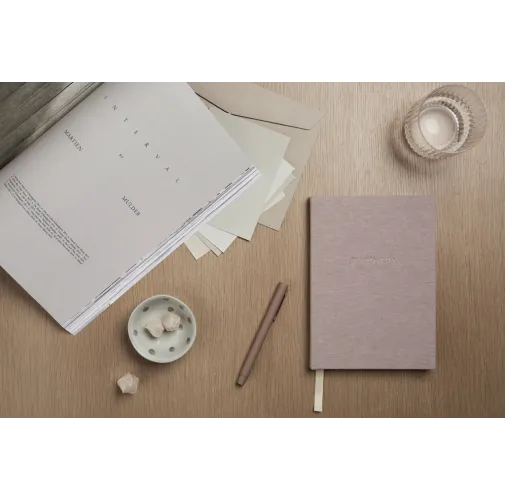 Diario de papel reciclado VINGA Thankfulness GRS