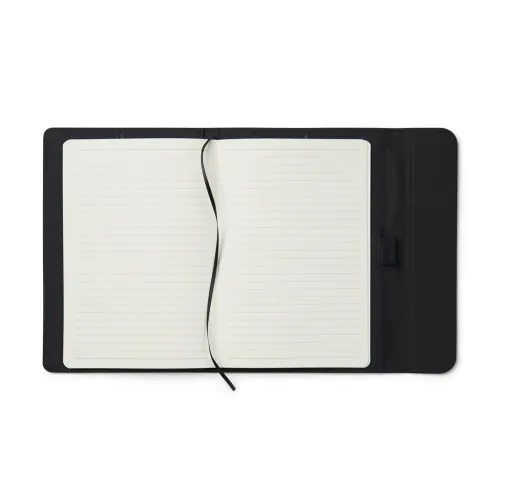 negro Cuaderno de PU y papel certificado VINGA Baltimore GRS