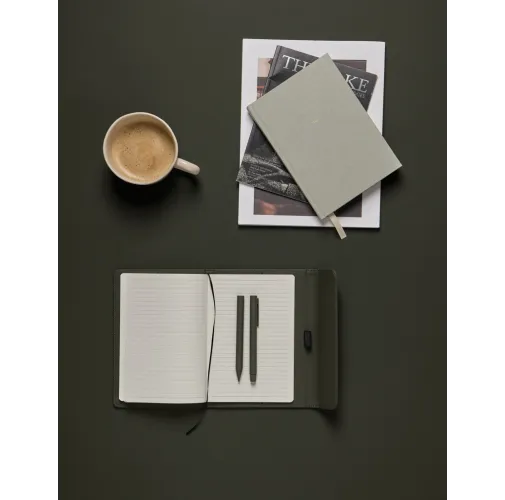 verde Cuaderno de PU y papel certificado VINGA Baltimore GRS