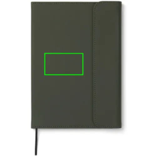 verde Cuaderno de PU y papel certificado VINGA Baltimore GRS