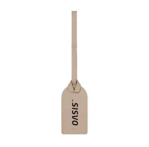 greige Etiqueta equipaje VINGA Baltimore poliéster RCS reciclado