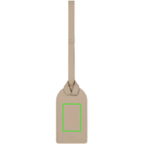 greige Etiqueta equipaje VINGA Baltimore poliéster RCS reciclado