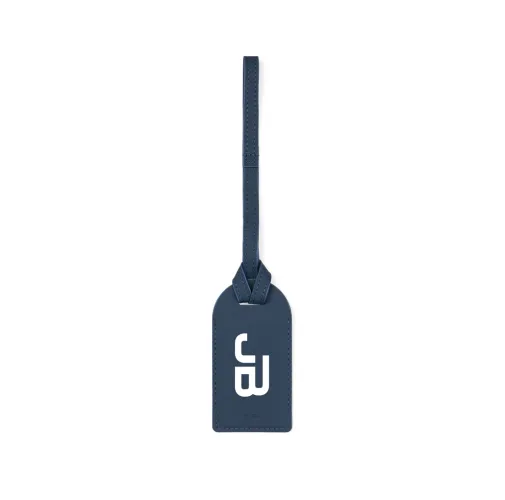 azul marino Etiqueta equipaje VINGA Baltimore poliéster RCS reciclado