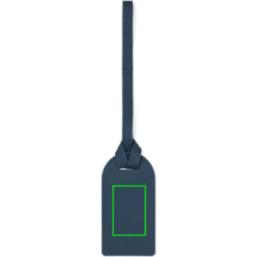 azul marino Etiqueta equipaje VINGA Baltimore poliéster RCS reciclado