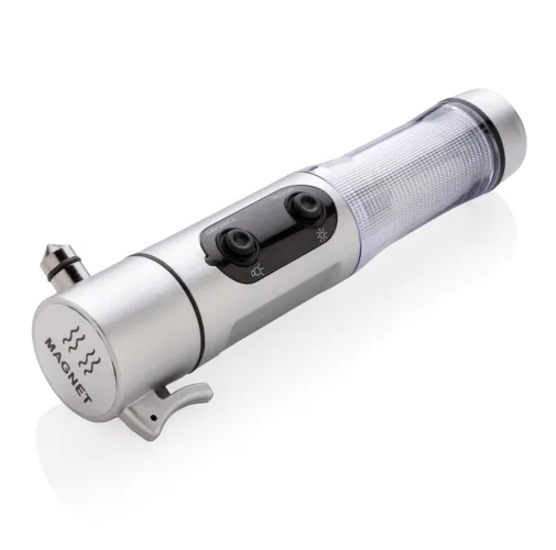 Luz emergencia con martillo