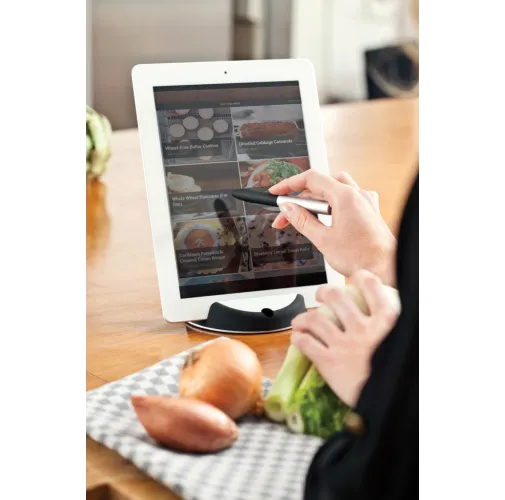 Stand Chef para tablet con bolígrafo táctil