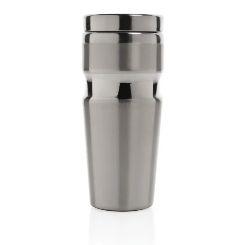 gris, plata Vaso Contour