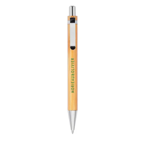 Bolígrafo de bambú