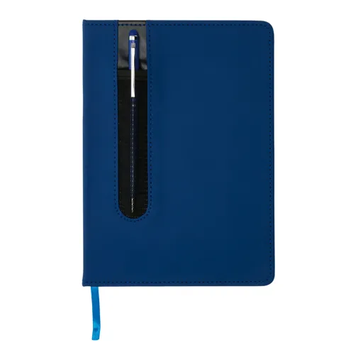 Libreta A5 PU básica con bolígrafo táctil