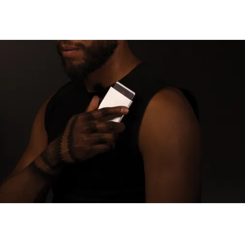 Tarjetero RFID C-Secure de aluminio