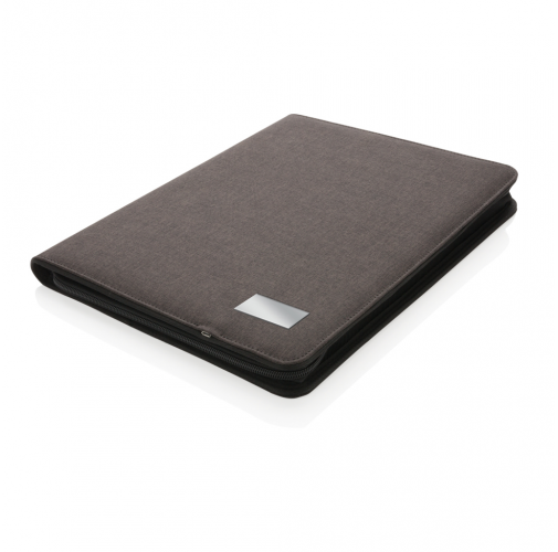 negro Portafolio tecnológico con powerbank